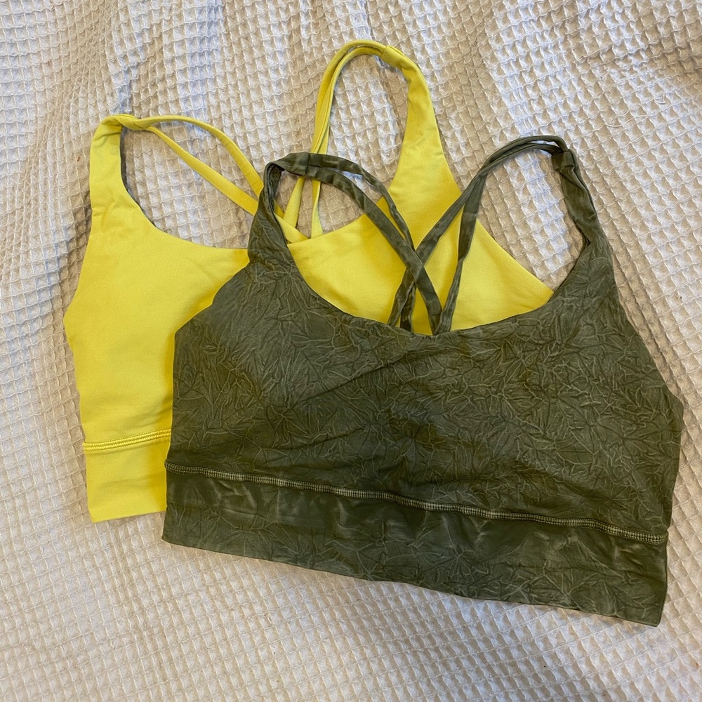 Lululemon energy bras